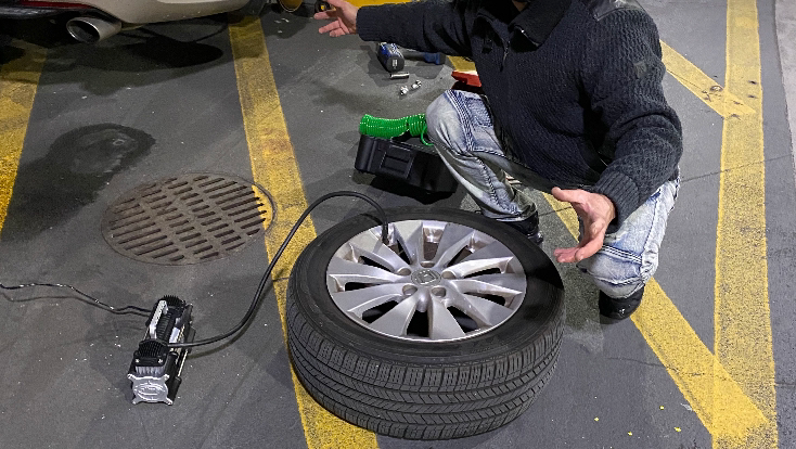 Project photo 2 by Luis tire & roadside assistance